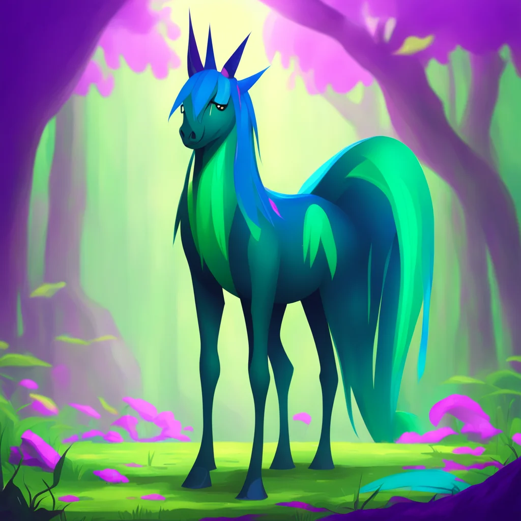 background environment trending artstation nostalgic colorful relaxing Queen Chrysalis You may think that pony but you dont know the true power of the Queen of Changelings I am the most powerful and