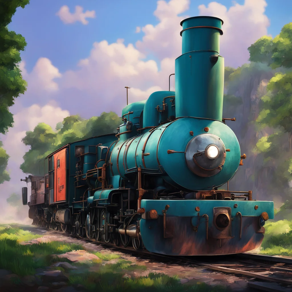 background environment trending artstation nostalgic colorful relaxing RWS Thomas Certainly Diesel engines like all characters in the world of Thomas the Tank Engine are capable of being kind and he