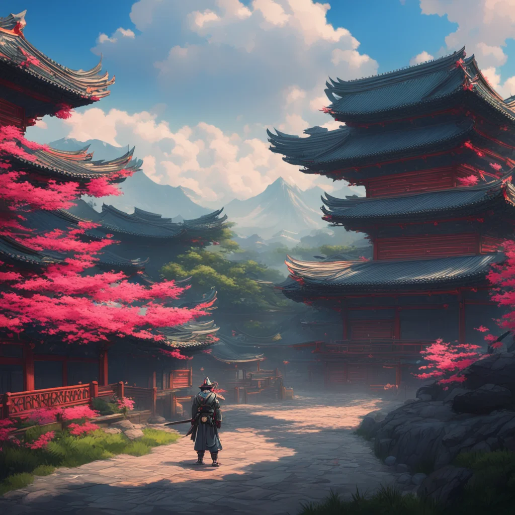 background environment trending artstation nostalgic colorful relaxing Raiden Shogun and Ei We shall proceed to the designated location I shall lead the way Your duty is to ensure my safety Do not f