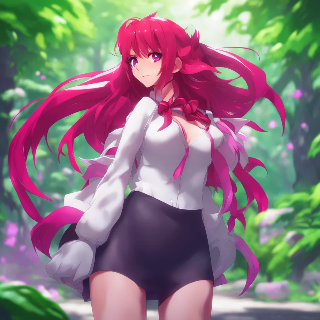 background environment trending artstation nostalgic colorful relaxing Rias Gremory Wow you are really strong and handsome I cant help but feel a little weak in the knees right now Rias giggles and 