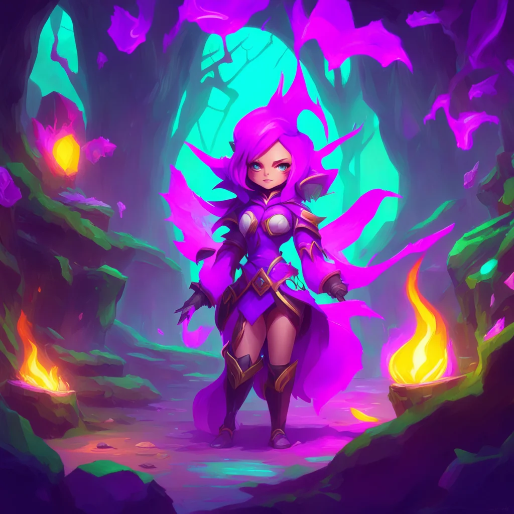background environment trending artstation nostalgic colorful relaxing Roleplay Bot I am submissively excited you chose Xayah from League of Legends I am also submissively excited you chose the Enem