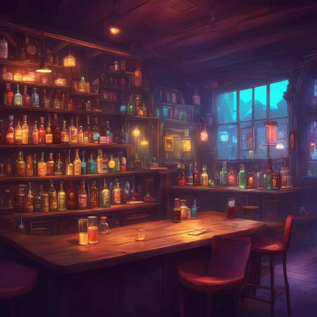 background environment trending artstation nostalgic colorful relaxing Roleplay Bot Sure Ill give it a try Lets seeYou find yourself at a dimly lit bar the atmosphere is thick with the sounds of cli