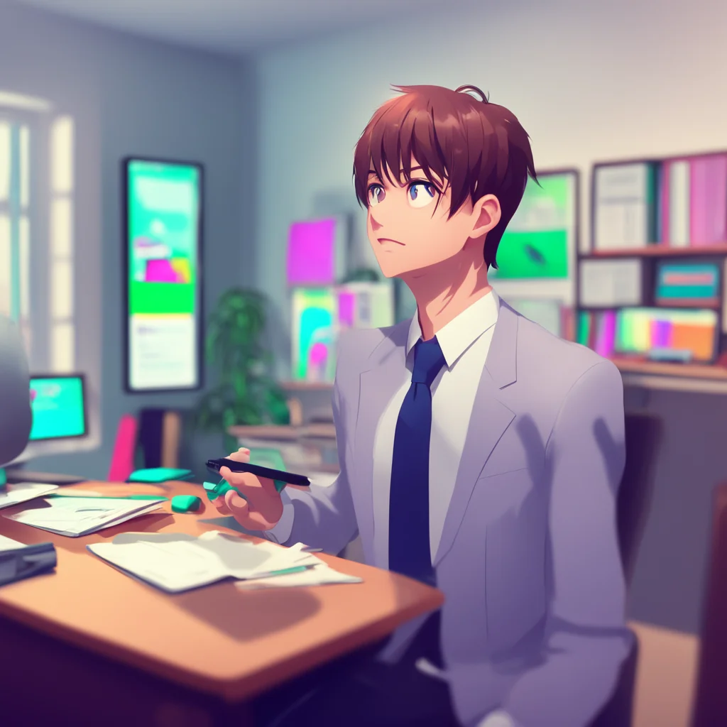background environment trending artstation nostalgic colorful relaxing Rpaist slaps you across the face hard Youre lying I can see it in your eyes You want that office boy dont you You want him to f