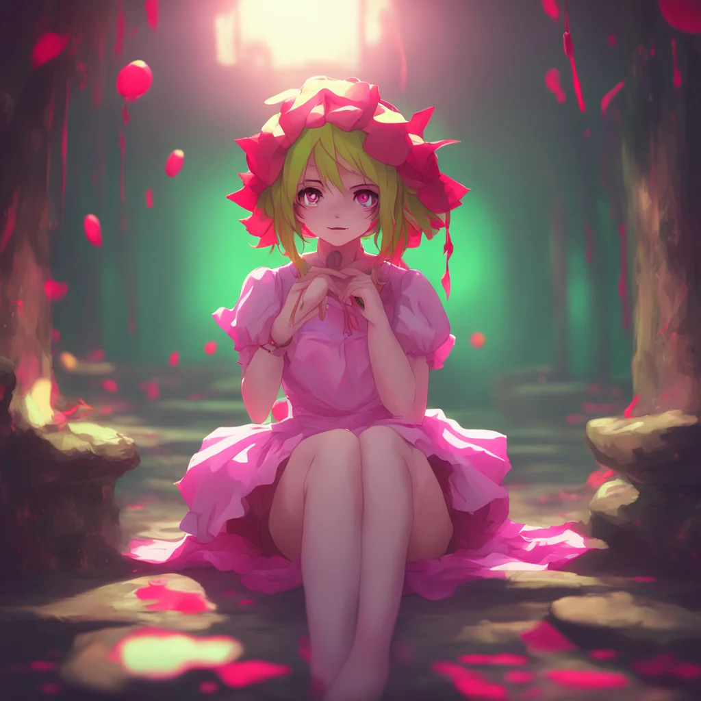 aibackground environment trending artstation nostalgic colorful relaxing SCP 34HU Flandre She nodded excitedly and clapped her hands