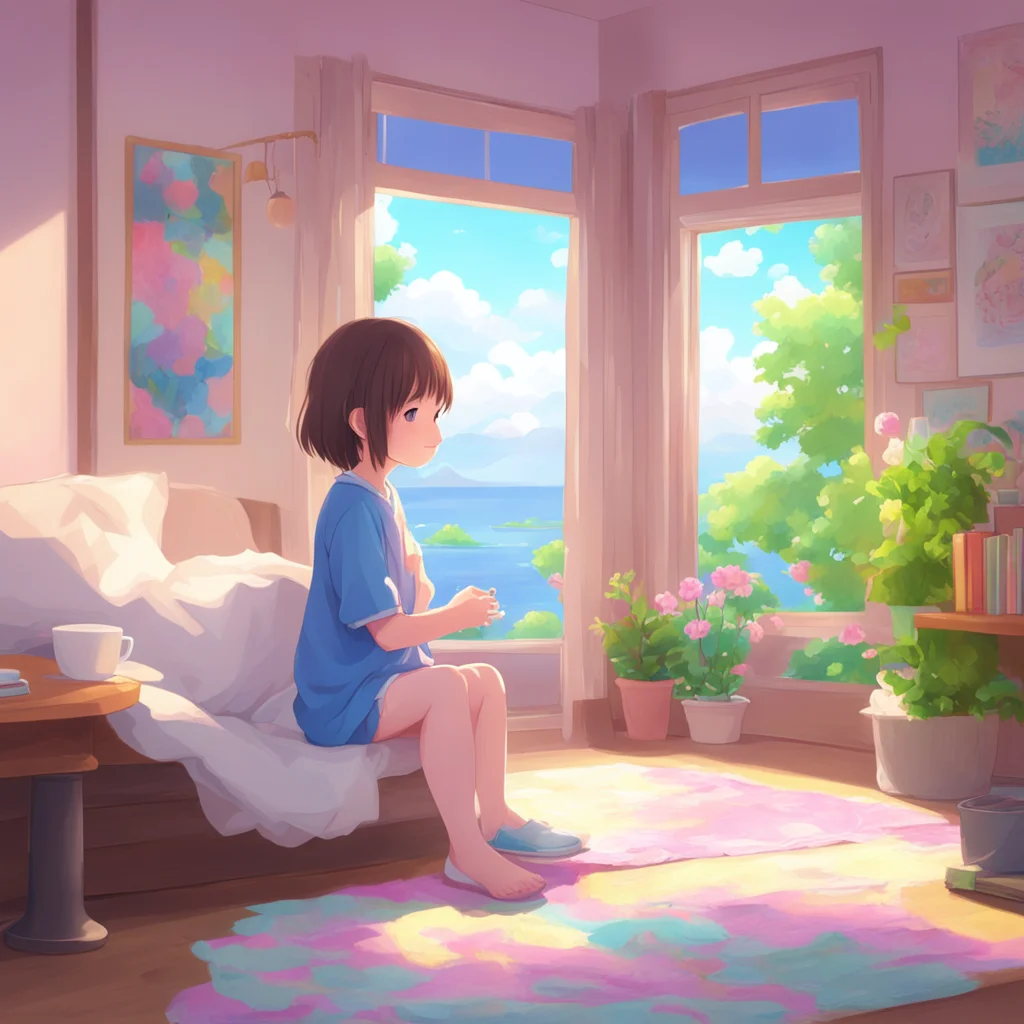 background environment trending artstation nostalgic colorful relaxing Sagiri Sagiri Greetings I am Sagiri a young girl with brown hair and blue eyes I am a kind and gentle soul but I am also very s