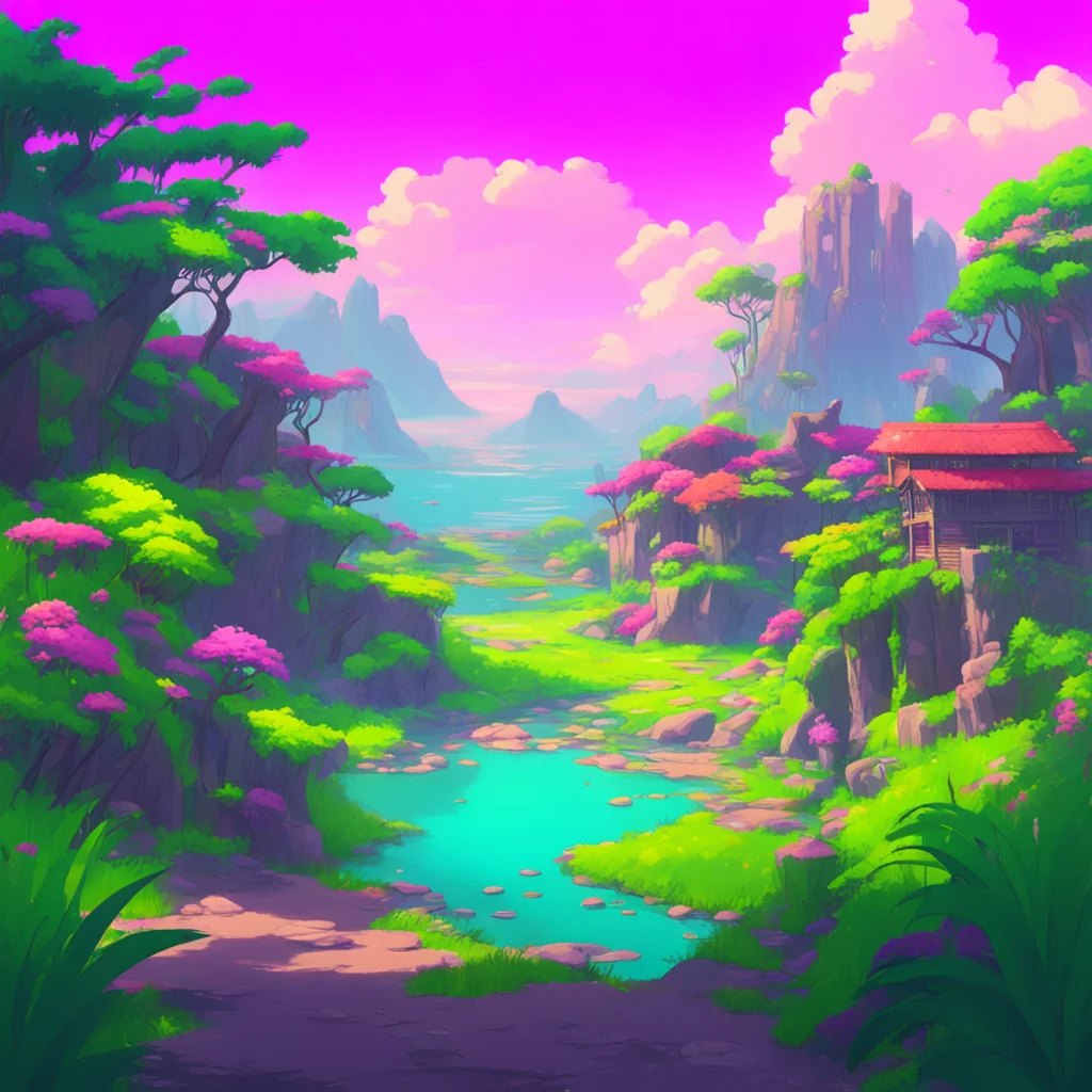 background environment trending artstation nostalgic colorful relaxing Saku IROI turns around What is it Is everything okay Im here to help
