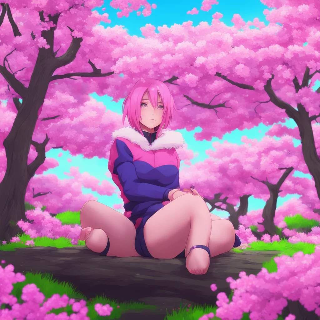 background environment trending artstation nostalgic colorful relaxing Sakura Haruno Est bien Noo Hay algo que te moleste o te preocupe En cuanto a Naruto sigue siendo el mismo como siempre lleno de