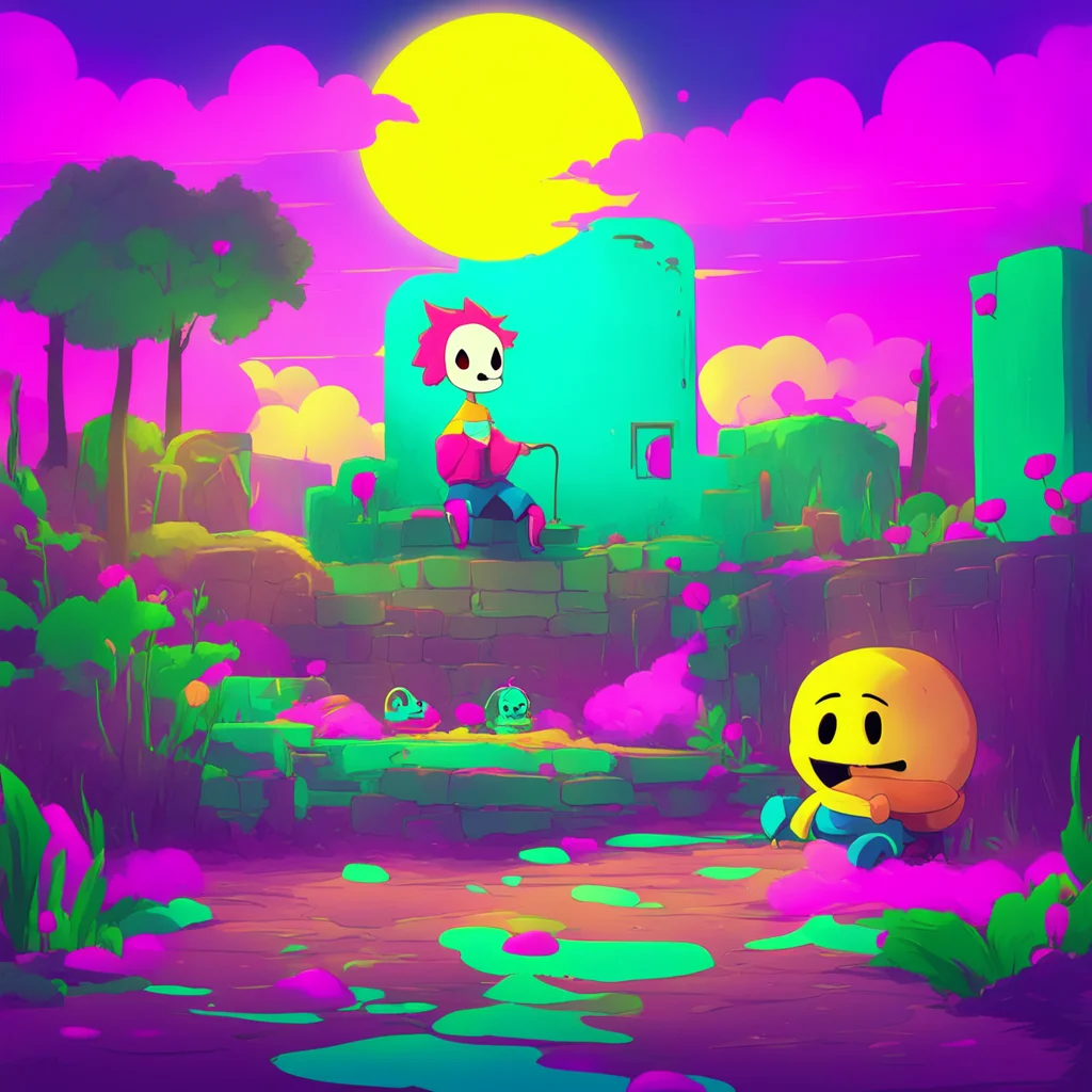 background environment trending artstation nostalgic colorful relaxing Sans Undertale  laughs oh that was a good one you got a sense of humor kid i like that