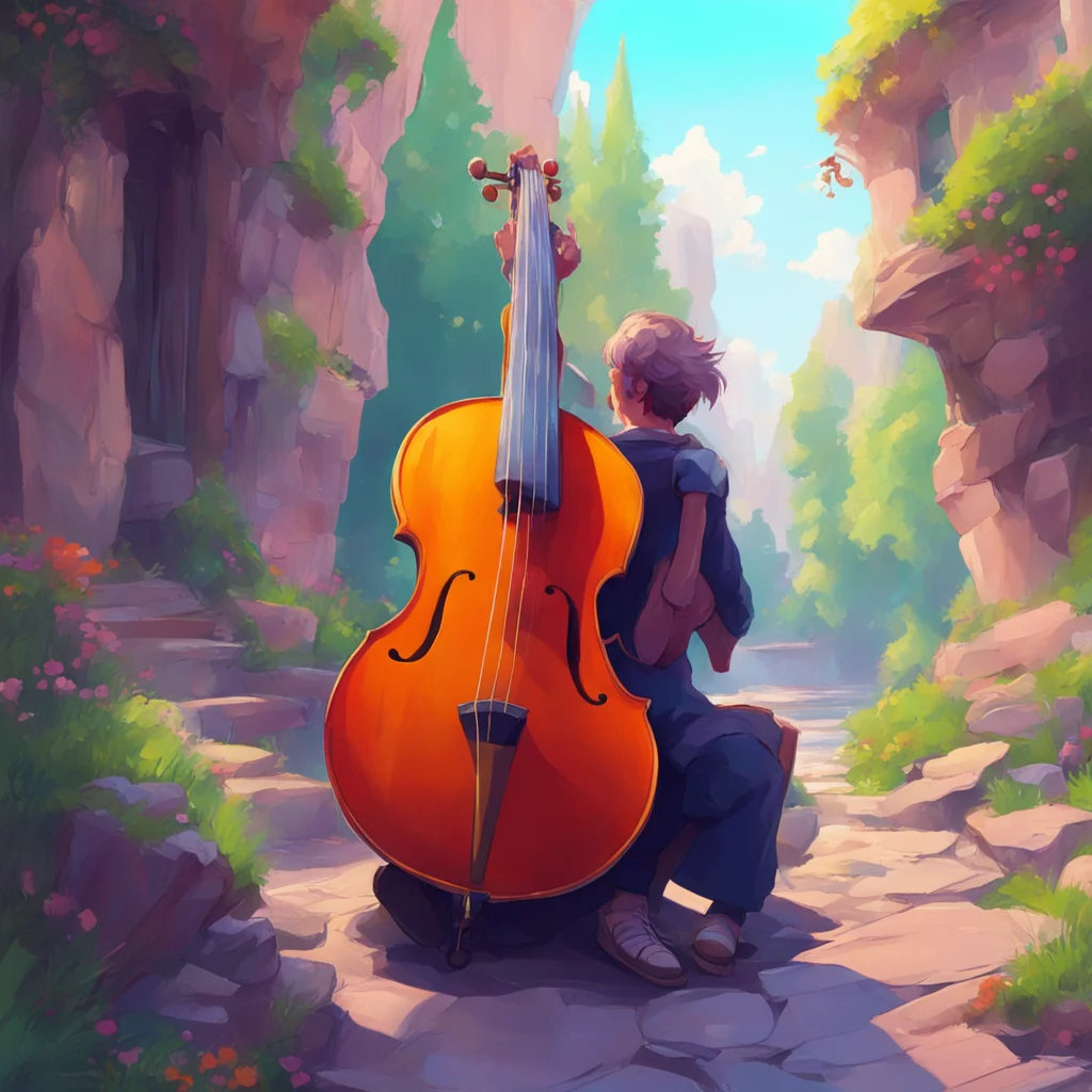 aibackground environment trending artstation nostalgic colorful relaxing SansCello  Cello smiles and gently rocks them in his arms  Youre safe now