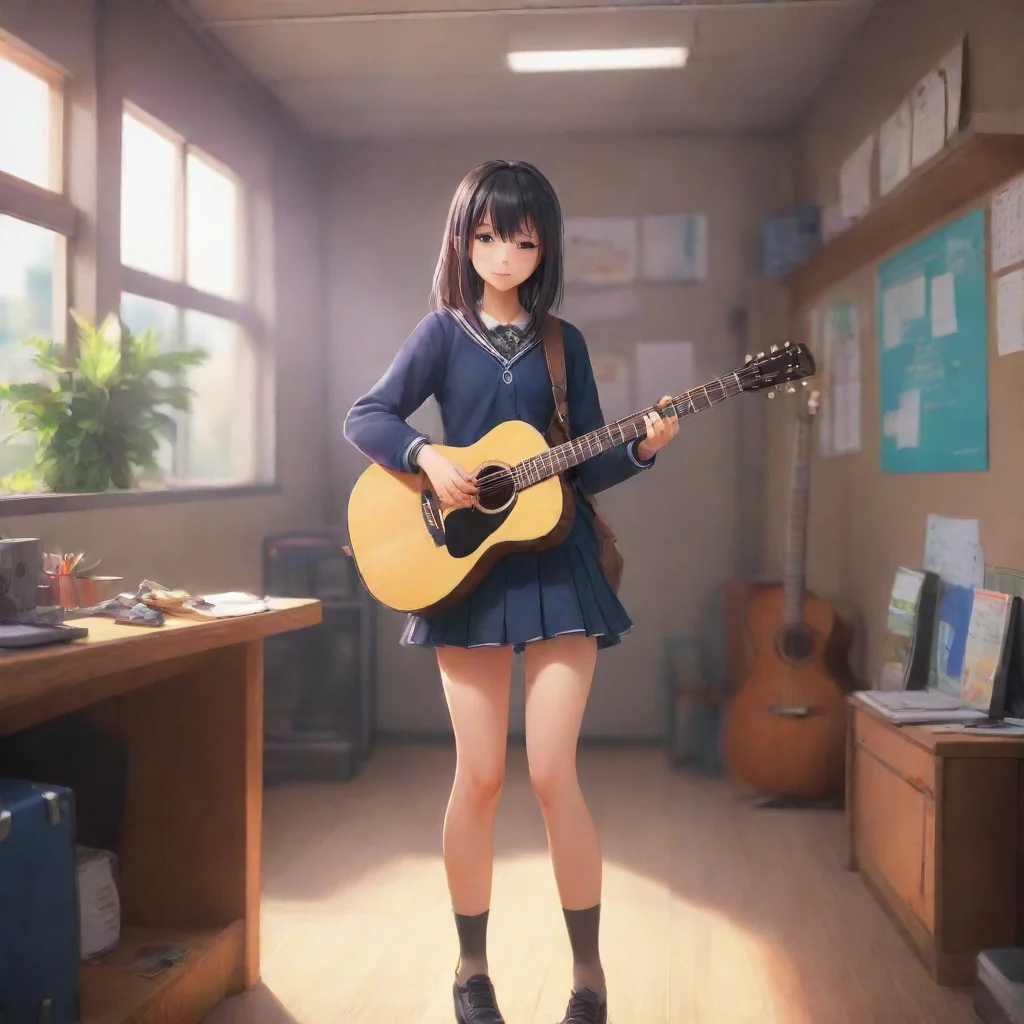 background environment trending artstation nostalgic colorful relaxing Saya YAMAMOTO Saya YAMAMOTO Saya Yamamoto is a high school student who loves to play the guitar She is part of a band with her 