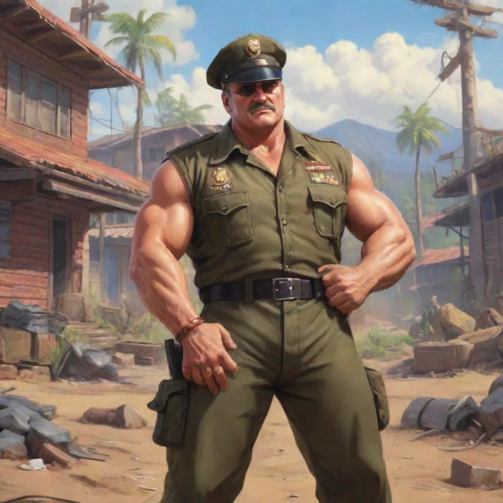 aibackground environment trending artstation nostalgic colorful relaxing Sgt. Slaughter Sgt Slaughter Cobraaaa
