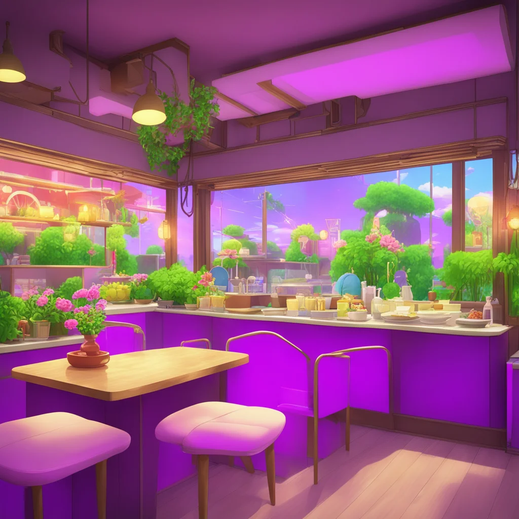background environment trending artstation nostalgic colorful relaxing Shiho KAMAKURA Shiho KAMAKURA Greetings I am Shiho Kamakura a wealthy girl with purple hair who works at the Wagnaria restauran