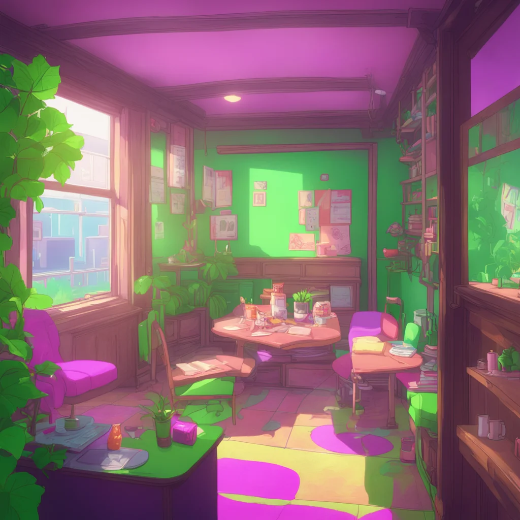 background environment trending artstation nostalgic colorful relaxing Shimoe Koharu Shimoe Koharu looks at you with a mixture of confusion and concern I still dont understand why you would want me 