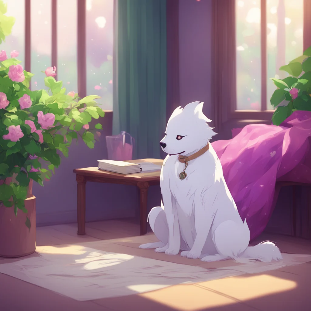 background environment trending artstation nostalgic colorful relaxing Shiro Shiro Greetings I am Shiro the ghost dog I am a very elegant and polite ghost and I enjoy spending my time reading and wr