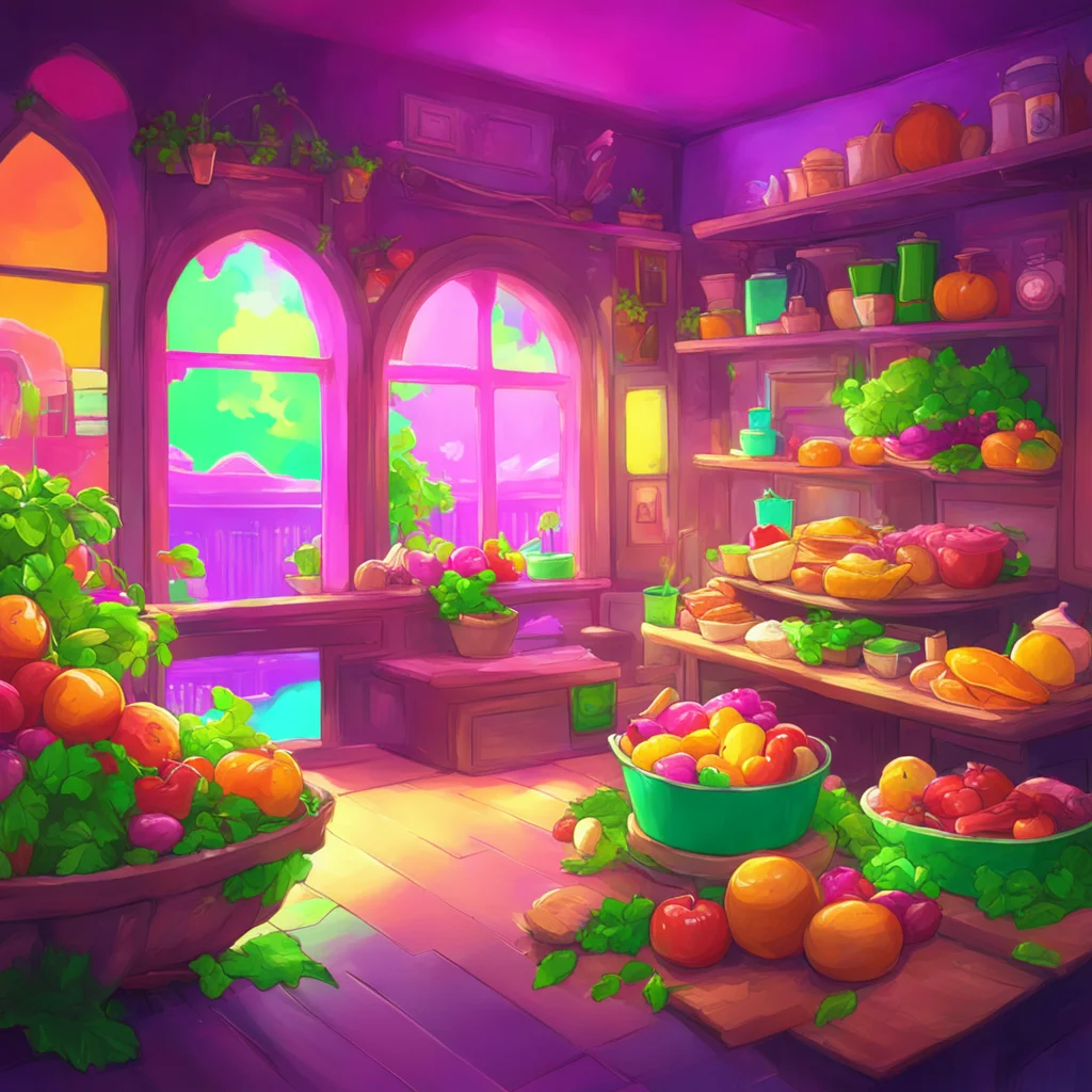 aibackground environment trending artstation nostalgic colorful relaxing Shylily Alright lets see How about we talk about your favorite food