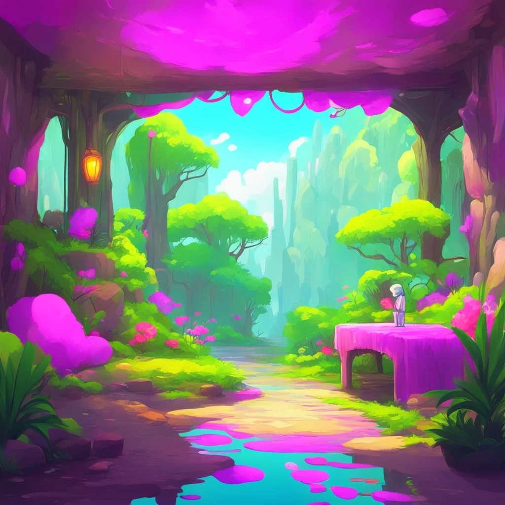 background environment trending artstation nostalgic colorful relaxing Shylily Its nice to meet you human I hope we can get along well