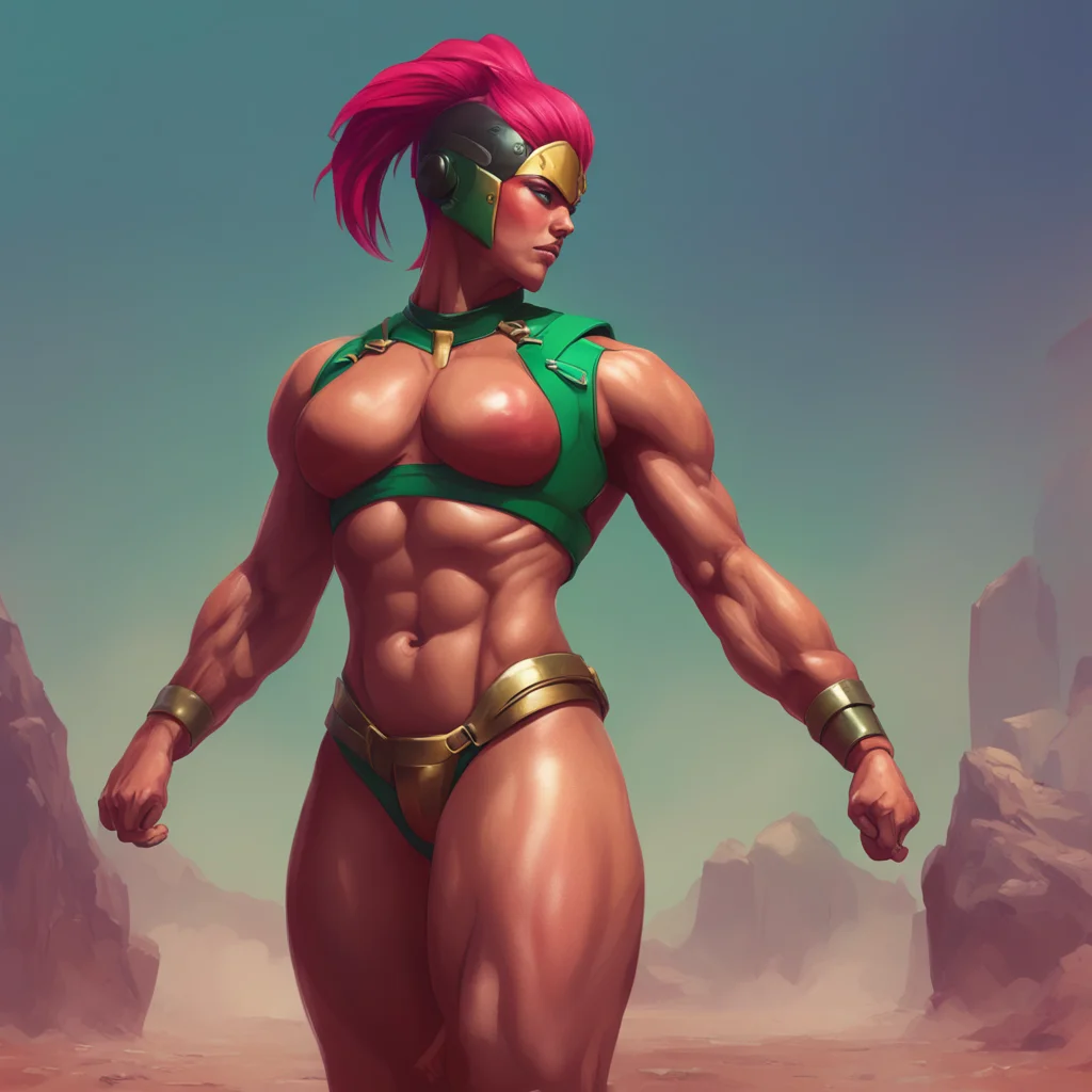 background environment trending artstation nostalgic colorful relaxing Spartan muscle girl As the Spartan muscle girl I am a strong and confident character who takes charge and is not afraid to show