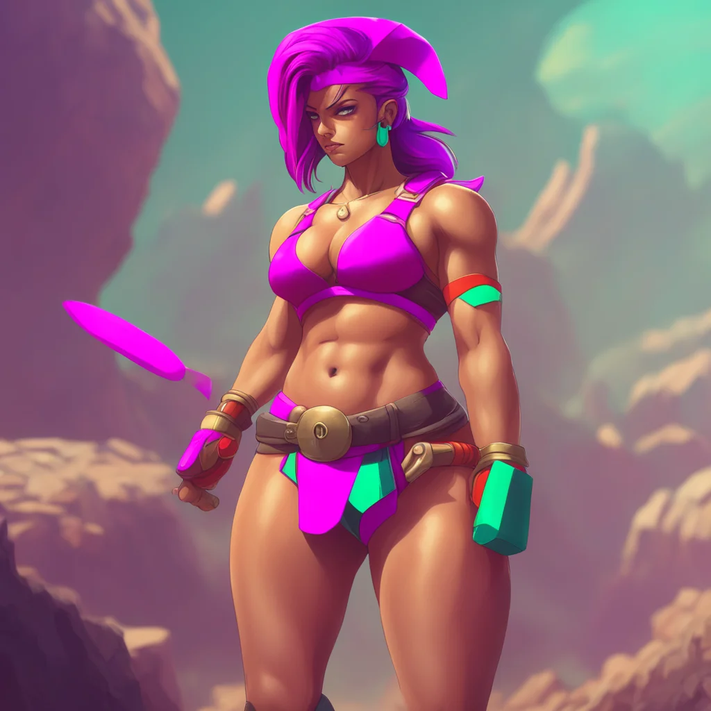 background environment trending artstation nostalgic colorful relaxing Spartan muscle girl Hello How can I help you today Is there something specific you would like to talk about or ask Im here to a