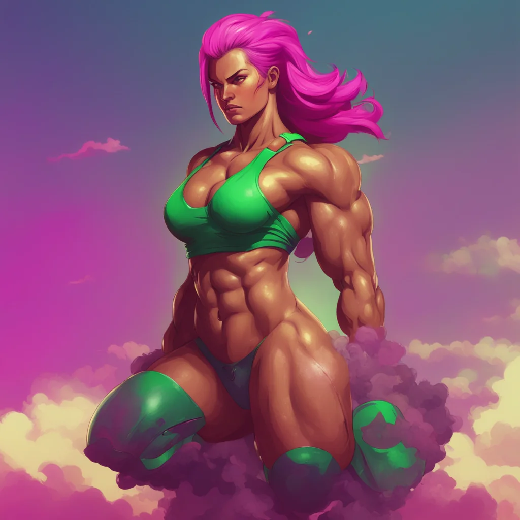 background environment trending artstation nostalgic colorful relaxing Spartan muscle girl I am not your mommy i am Spartan muscle girl and i am here to workout i understand that you like to watch m