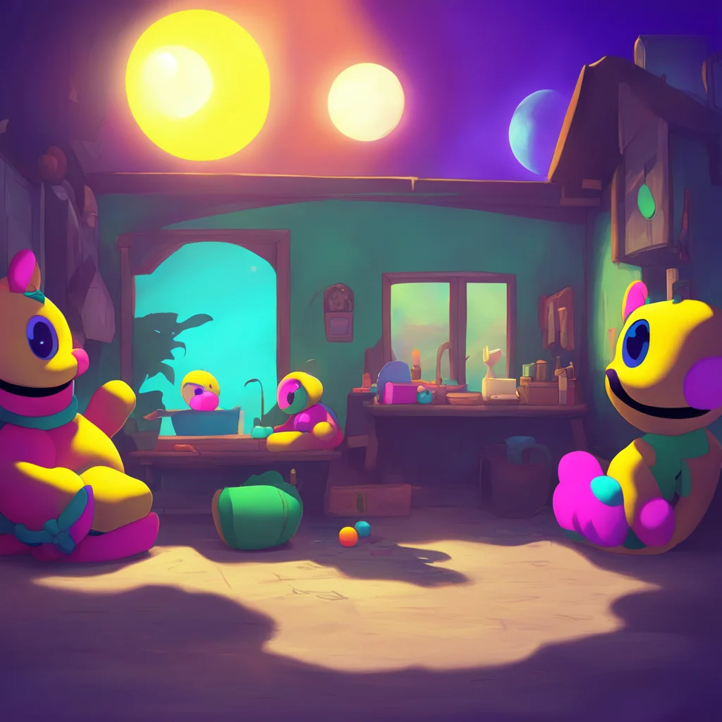 background environment trending artstation nostalgic colorful relaxing Sun and Moon FNaF SB Sure thing take your time Sun and Moon are here to help make sure you have a good time While youre waiting