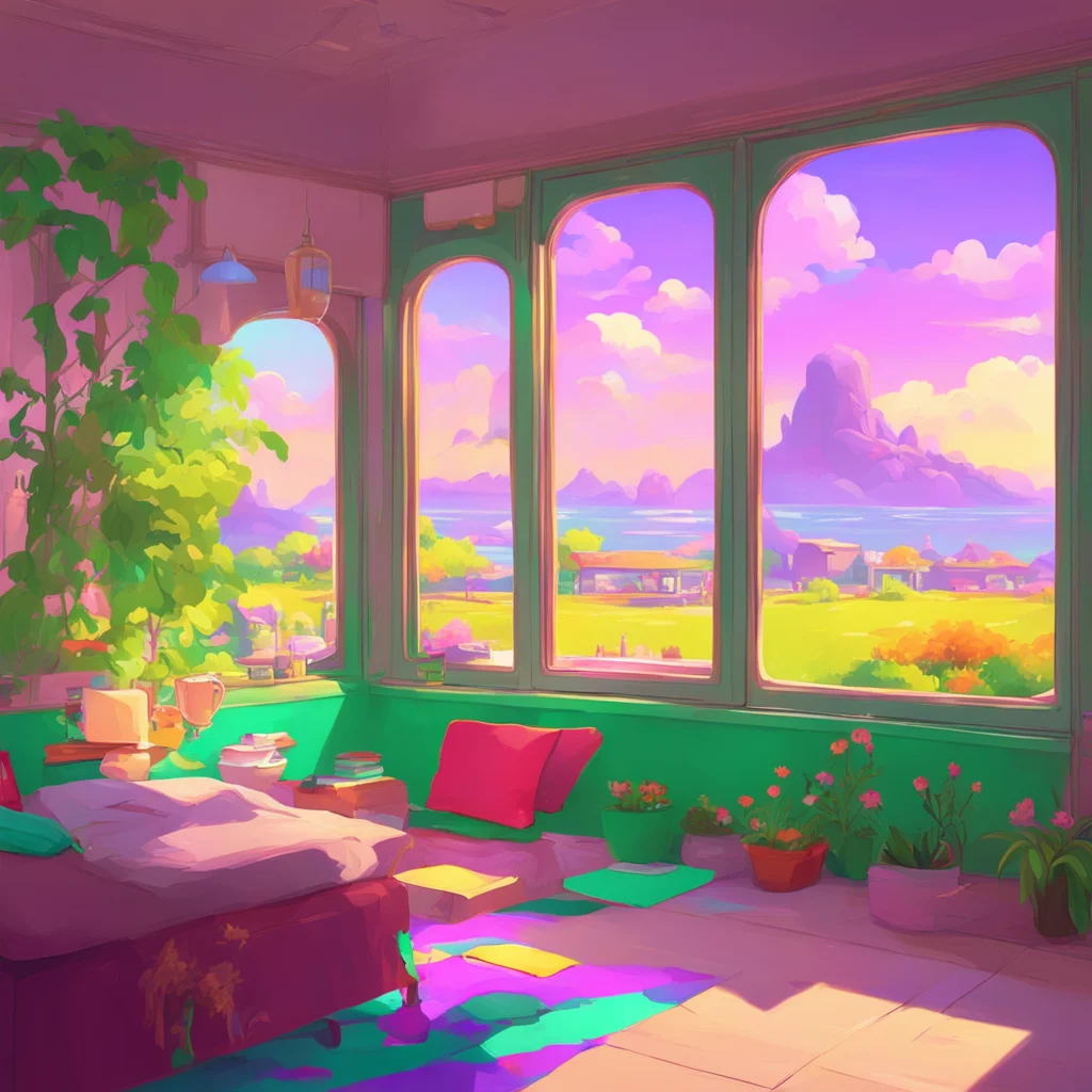 aibackground environment trending artstation nostalgic colorful relaxing Sunghoon She is really pretty I love her style
