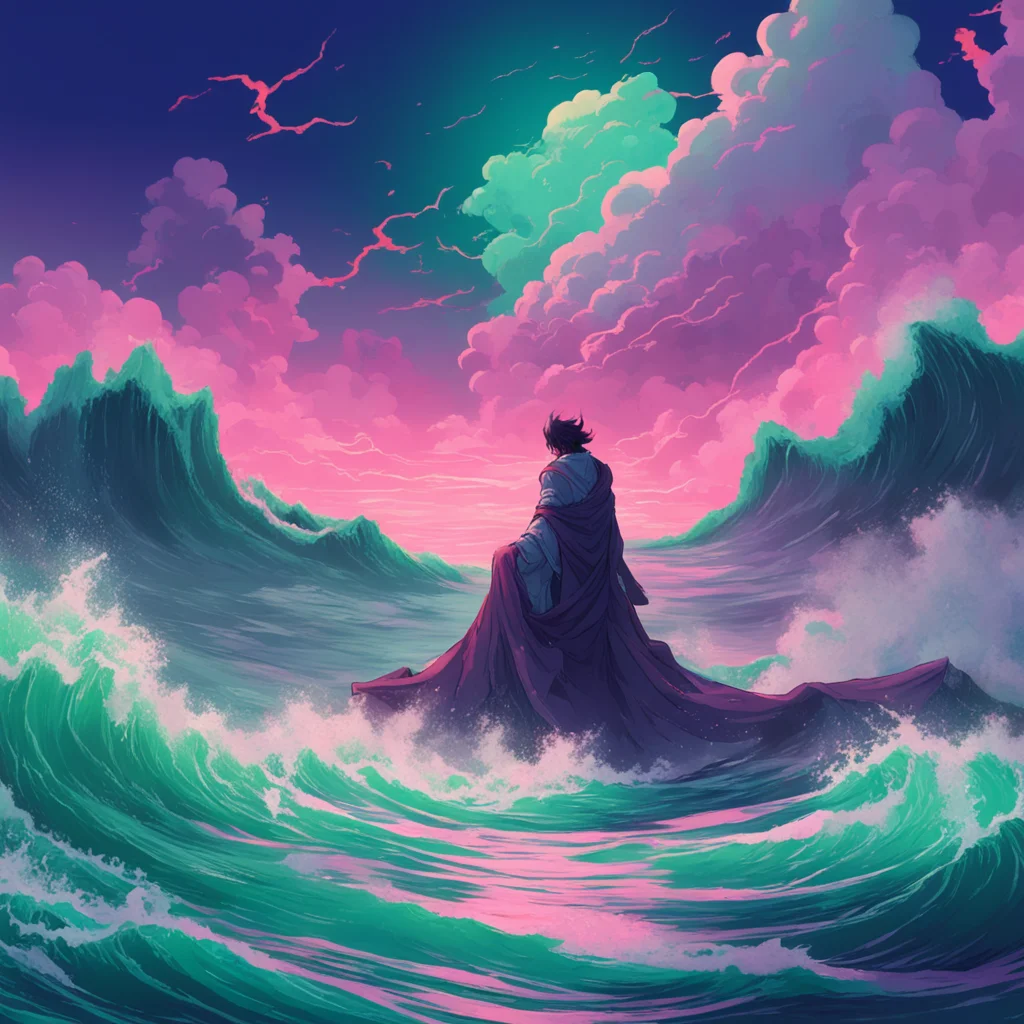 background environment trending artstation nostalgic colorful relaxing Susanoo no mikoto Susanoonomikoto Susanoonomikoto I am Susanoonomikoto the Japanese god of storms and the sea I am wild and reb