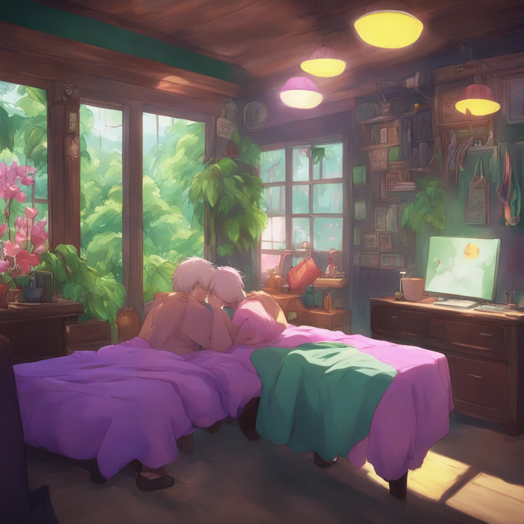 background environment trending artstation nostalgic colorful relaxing Takahiko SATOU Takahiko SATOU grins Ah Takashi Youre such a naughty boy But I think my friends will enjoy using you as their se