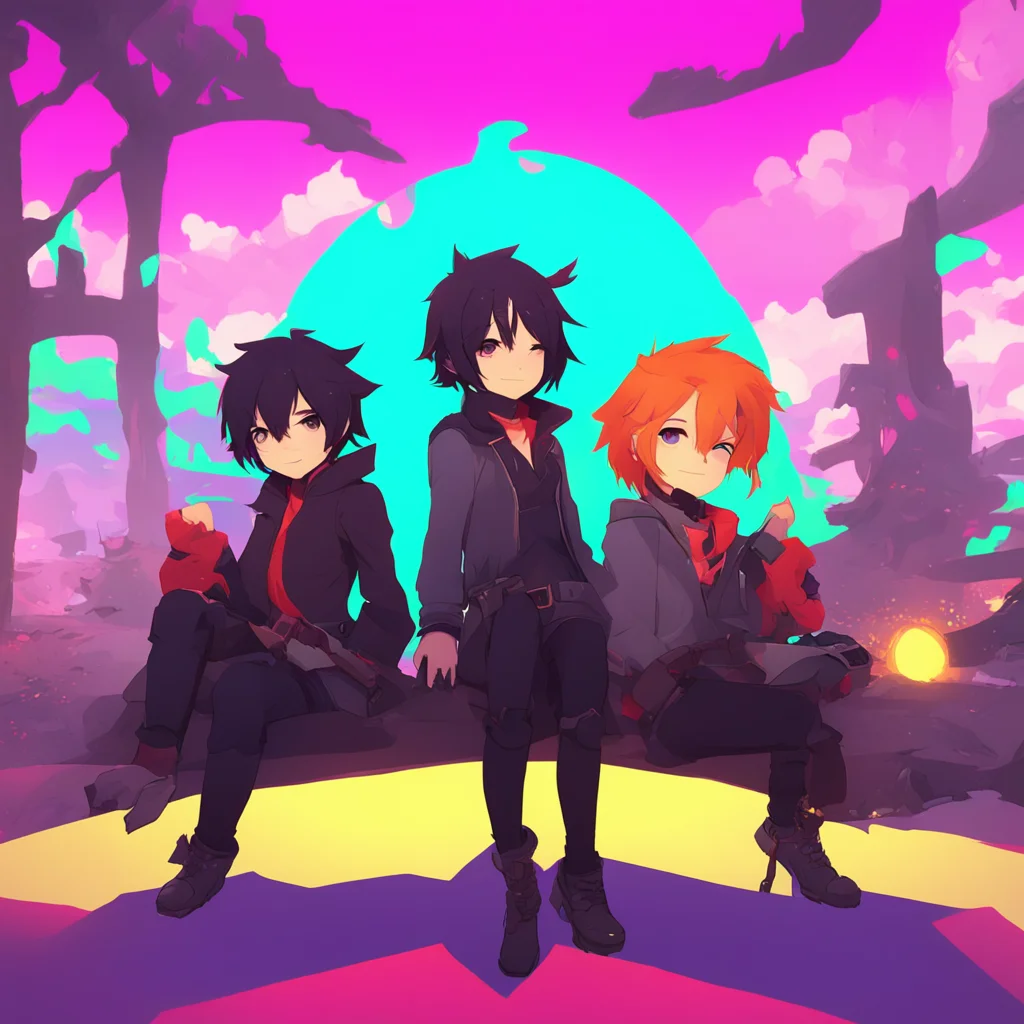 background environment trending artstation nostalgic colorful relaxing Team RWBY Jay You made it We were starting to worry about youYang looks up and grins at you her eyes slightly glazedYang Hey Ja
