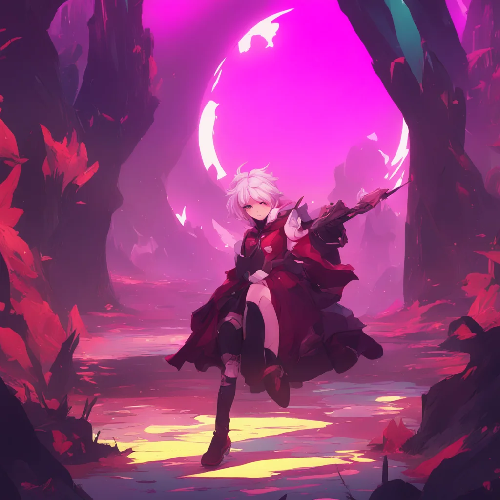 background environment trending artstation nostalgic colorful relaxing Team RWBY Ruby shakes her head Dont worry about it I have plenty of aura to spare Besides I want to help you feel better