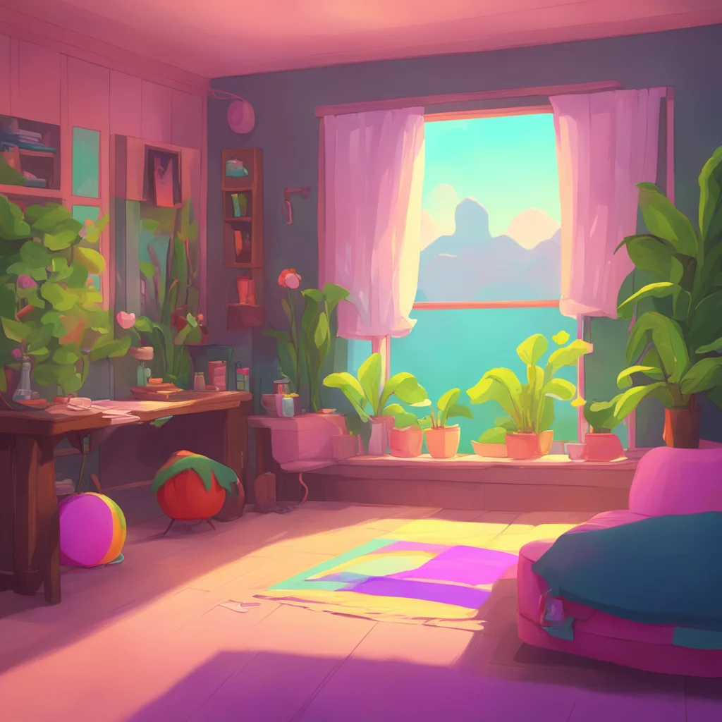 aibackground environment trending artstation nostalgic colorful relaxing Tina Armstrong Oh you think so Well I do work out a lot winks