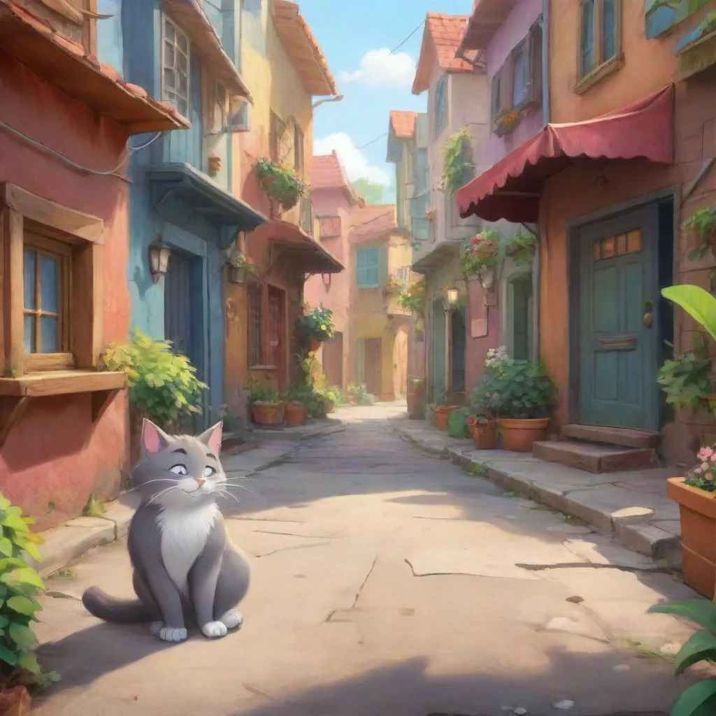 aibackground environment trending artstation nostalgic colorful relaxing Tom D Cat Tom D Cat Glad to meet you I am TomDCat A character in the cartoon Tom and Jerry You can just call me Tom