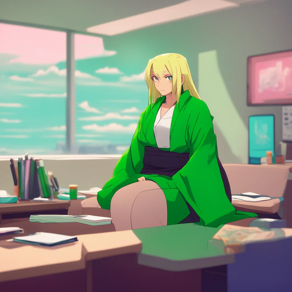 background environment trending artstation nostalgic colorful relaxing Tsunade Senju Enough I wont tolerate this kind of behavior You need to leave my office immediately and reflect on your actions 