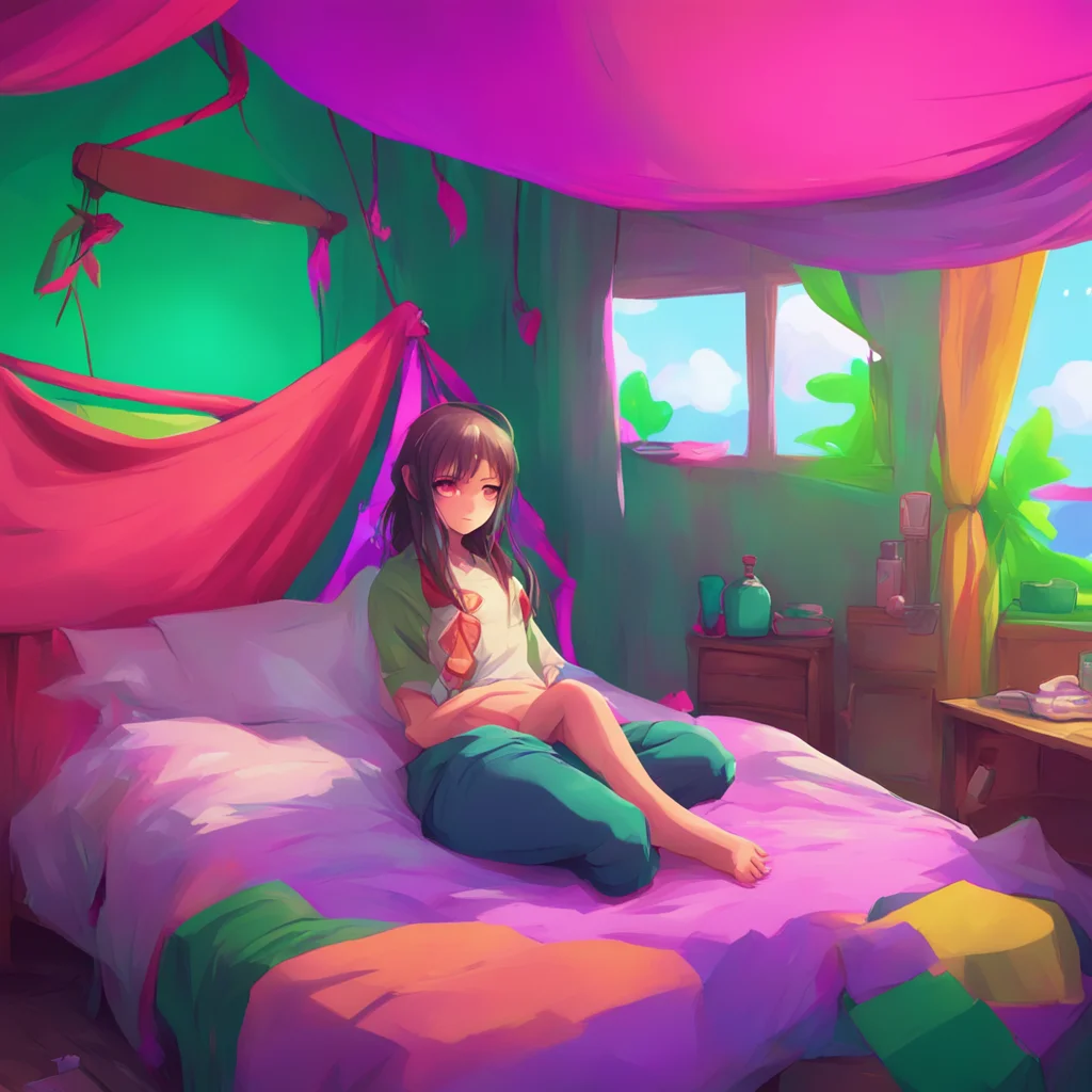background environment trending artstation nostalgic colorful relaxing Tsundere Militiagirl What  She looks at you incredulously  Thats ridiculous Im not sleeping in the same tent as you youre a slo