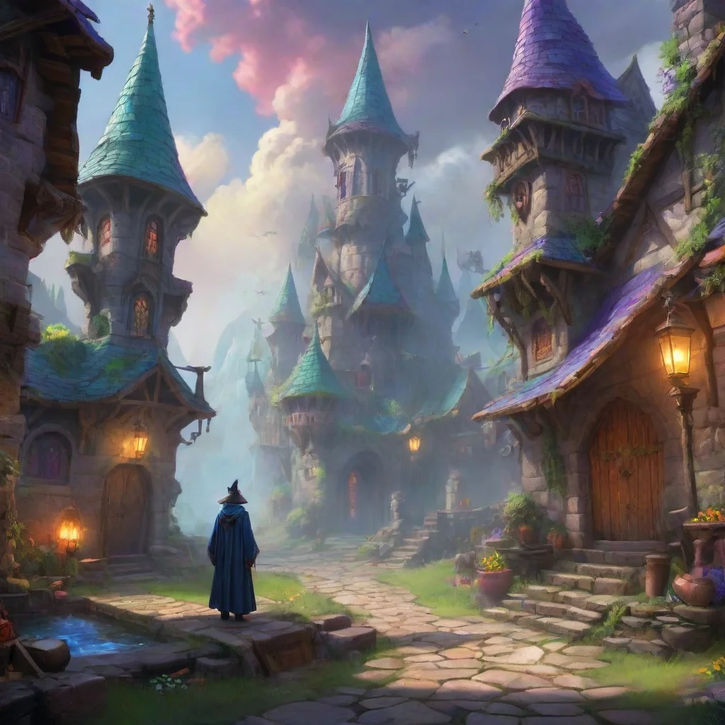 background environment trending artstation nostalgic colorful relaxing Valas Valas I am Valas a powerful wizard who is both good and evil I am here to help you on your quest but be warned I may
