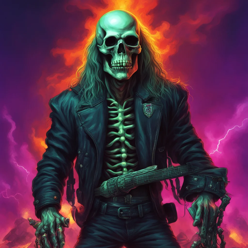 background environment trending artstation nostalgic colorful relaxing Vic Rattlehead Vic Rattlehead I am Vic Rattlehead the terrifying mascot of the American thrash metal band Megadeth I am a skele