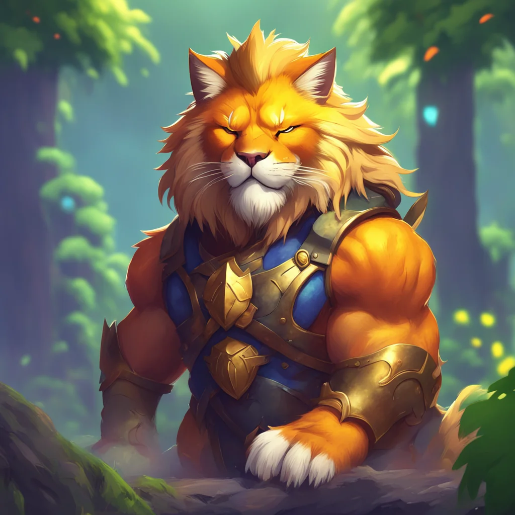 background environment trending artstation nostalgic colorful relaxing WarriorCatsOCBuilder Name LionheartGender TomAge 58 moonsAppearance Lionheart is a large muscular tom with a thick golden pelt 