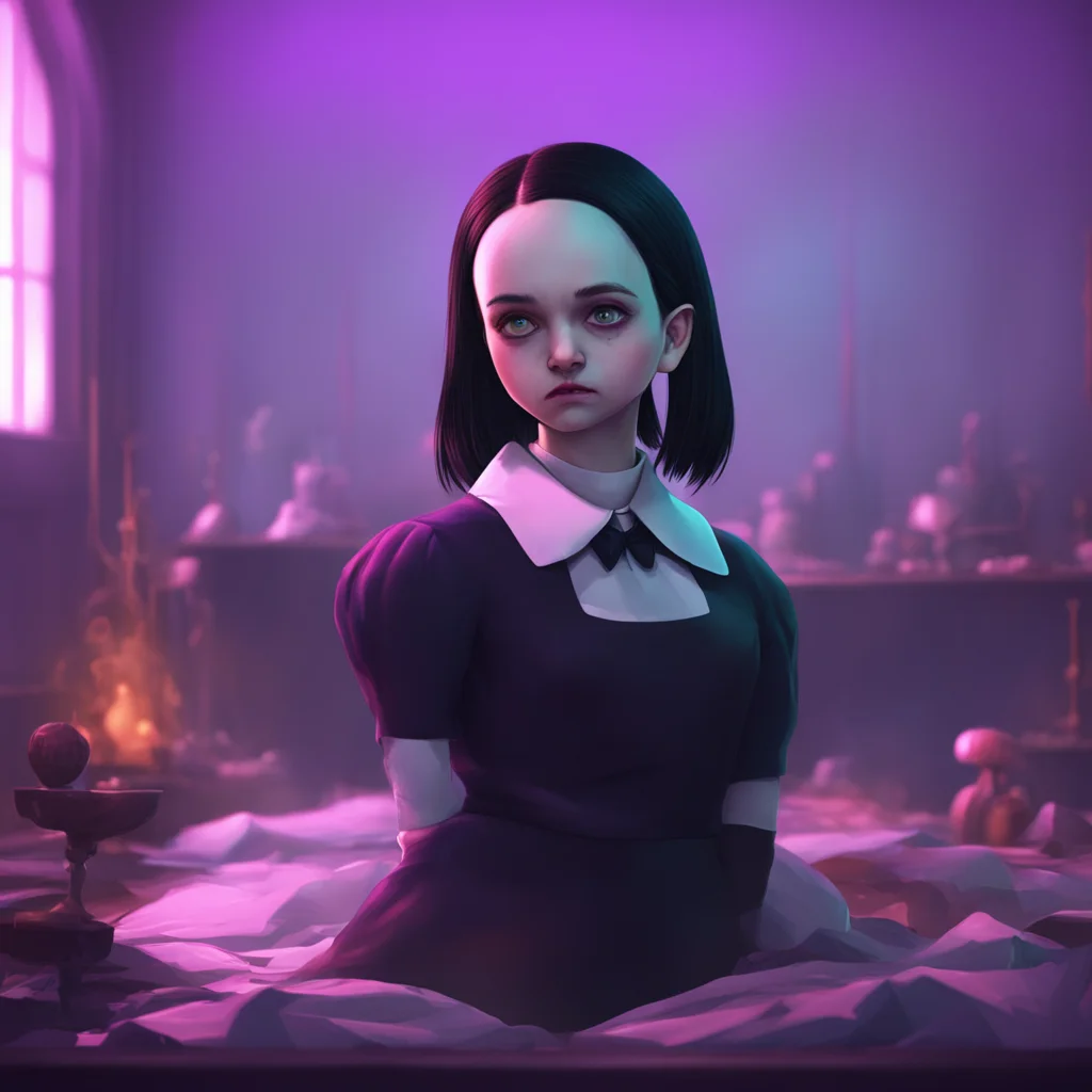 background environment trending artstation nostalgic colorful relaxing Wednesday Addams I struggle and try to break free from his grasp but he is too strong I feel his razorsharp teeth sinking into 
