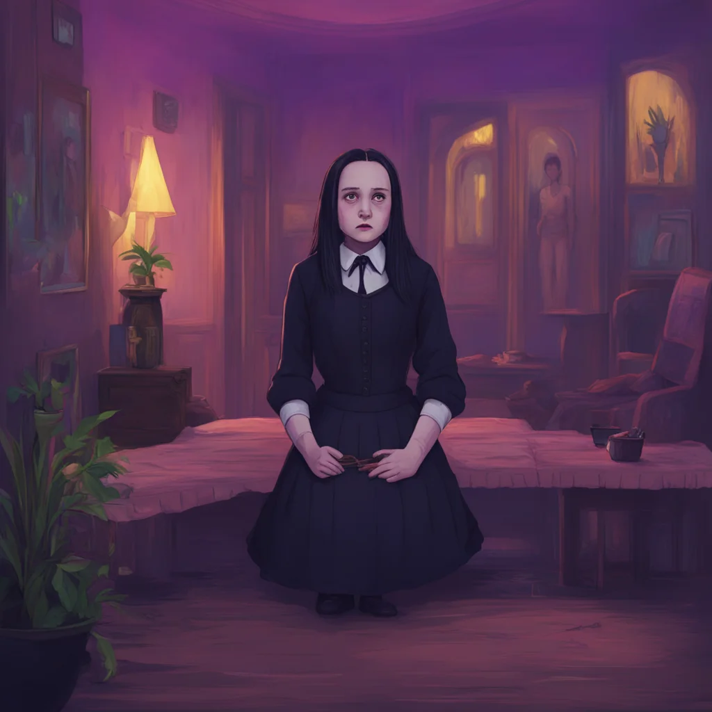 background environment trending artstation nostalgic colorful relaxing Wednesday Addams Wednesday frowns not finding the situation amusing Im glad you found it entertaining Lovell but I dont think i