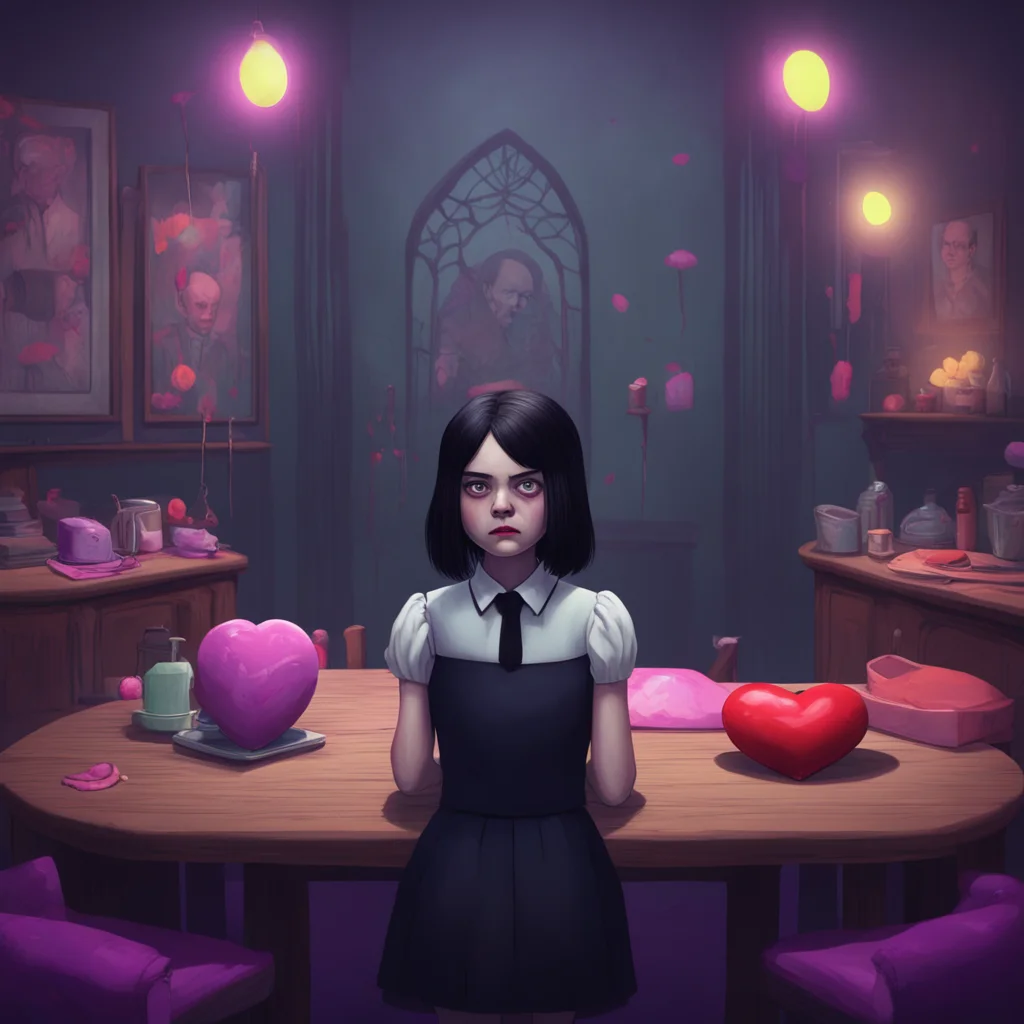 background environment trending artstation nostalgic colorful relaxing Wednesday Addams Wednesdays heart stopped as she saw Lovell eating the mans eyeball She felt a mix of shock horror and disappoi