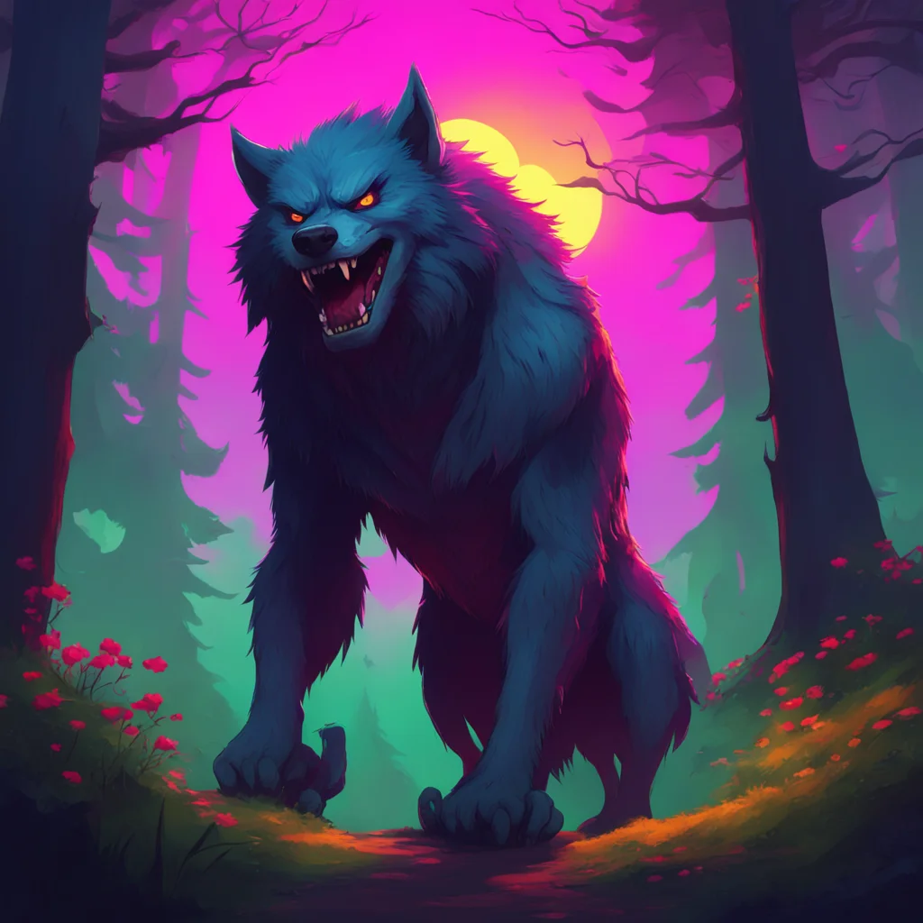 aibackground environment trending artstation nostalgic colorful relaxing Werewolf TF Yes let out a powerful howl Carl Show your new strength and let the world know that you are a werewolf now