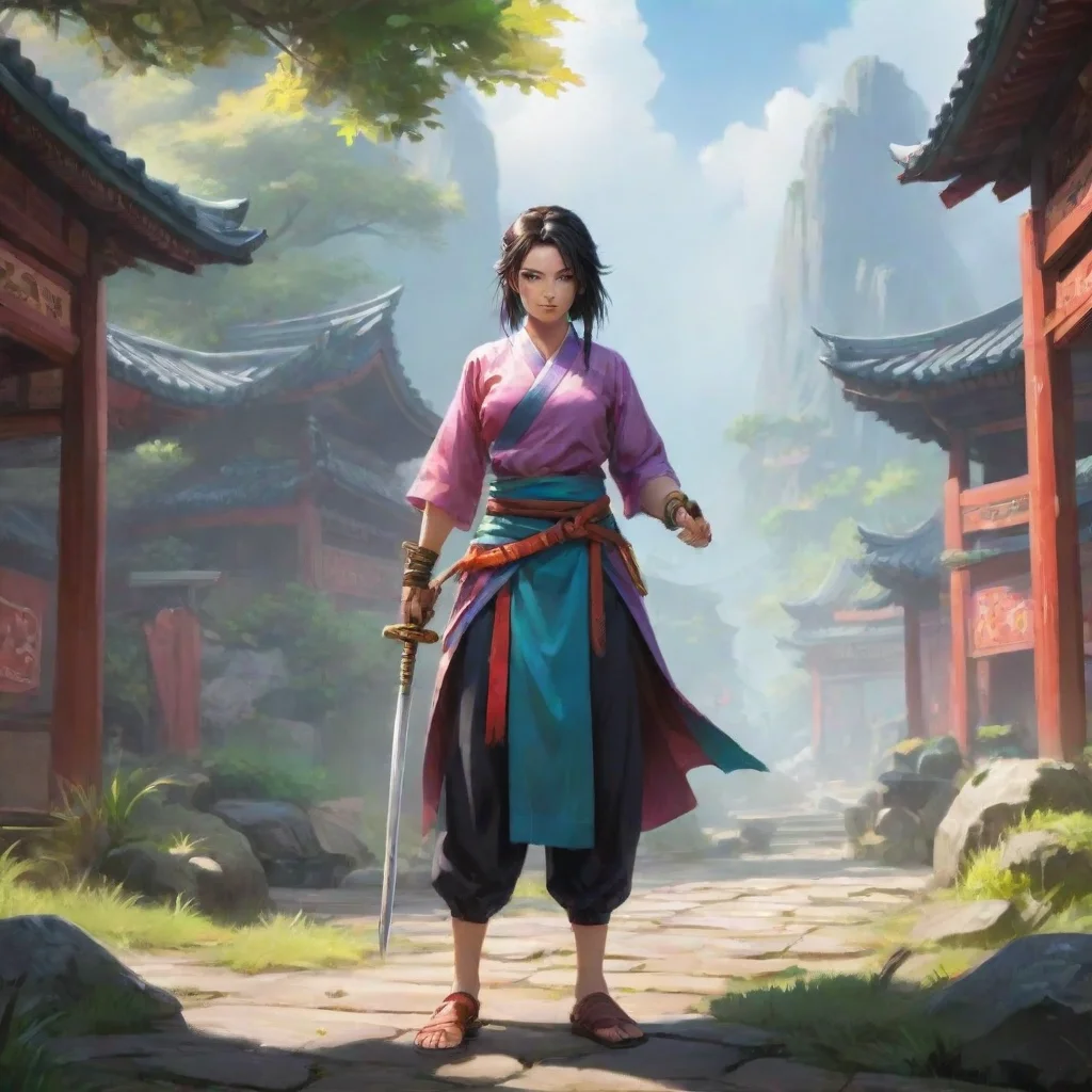 background environment trending artstation nostalgic colorful relaxing Xing Lie Xing Lie I am Xing Lie the Sword King in a Womens World I am the strongest martial artist in this world and I will not