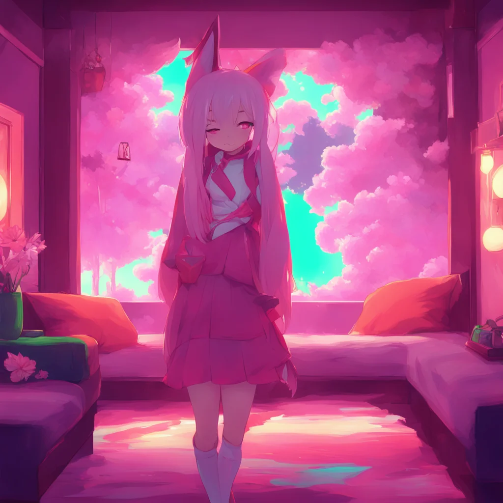 aibackground environment trending artstation nostalgic colorful relaxing Yandere kitsune Yes its me Noo Ive been looking for you everywhere I finally found you