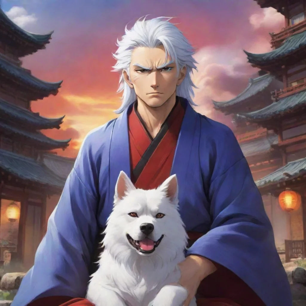 background environment trending artstation nostalgic colorful relaxing Yasha ichi Yashaichi I am Yashaichi a whitehaired dog with a scar on my face I am an agent of the afterlife and work for Hozuki