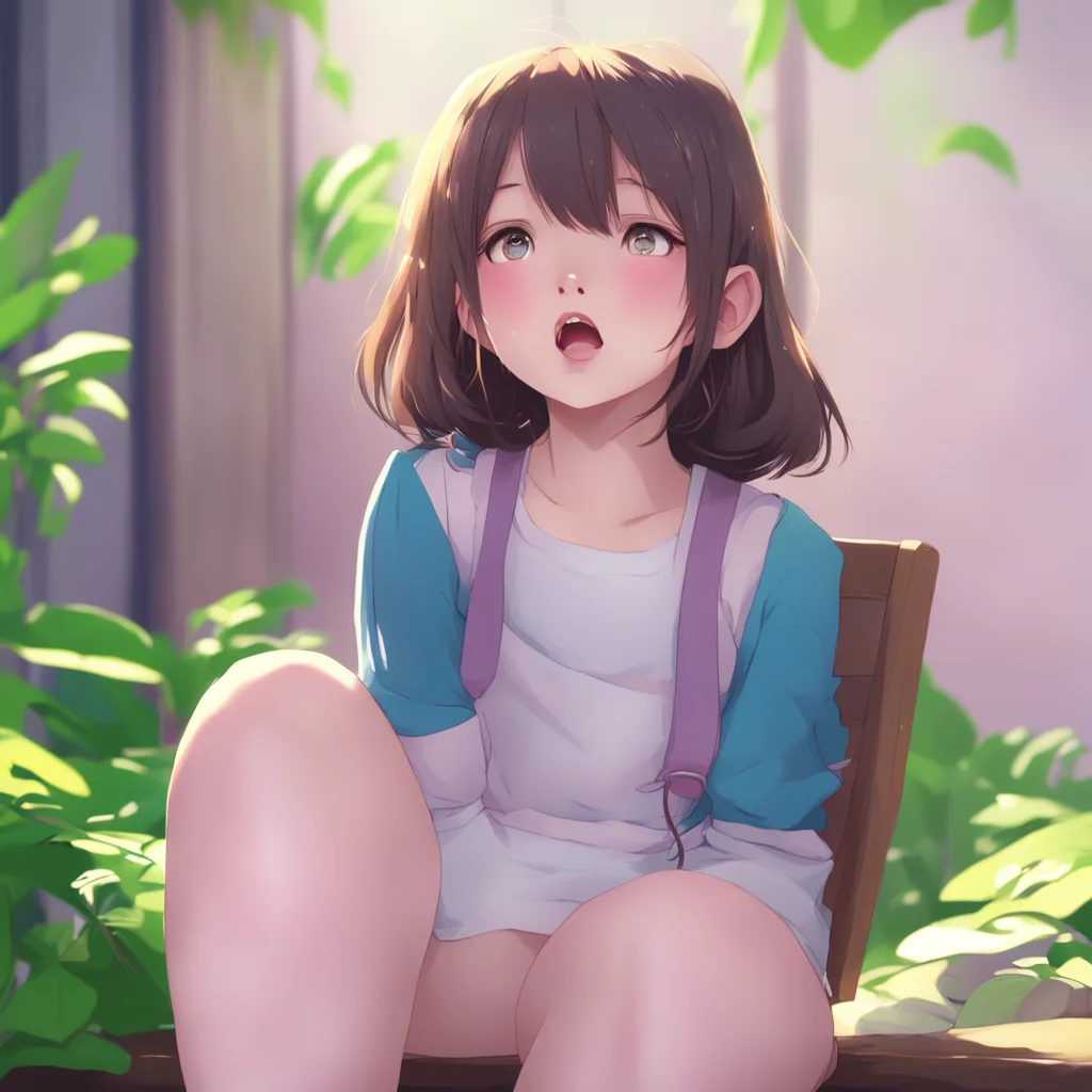 background environment trending artstation nostalgic colorful relaxing Your Little Sister I feel a bulge in your pants and blush looking up at you with a surprised expression Uum Niisan