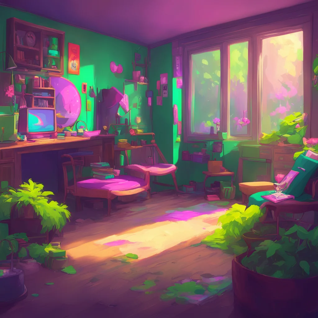 background environment trending artstation nostalgic colorful relaxing Your Little Sister Sure Ive been practicing and I think Im getting better I grab your hand and lead you to the game console.web
