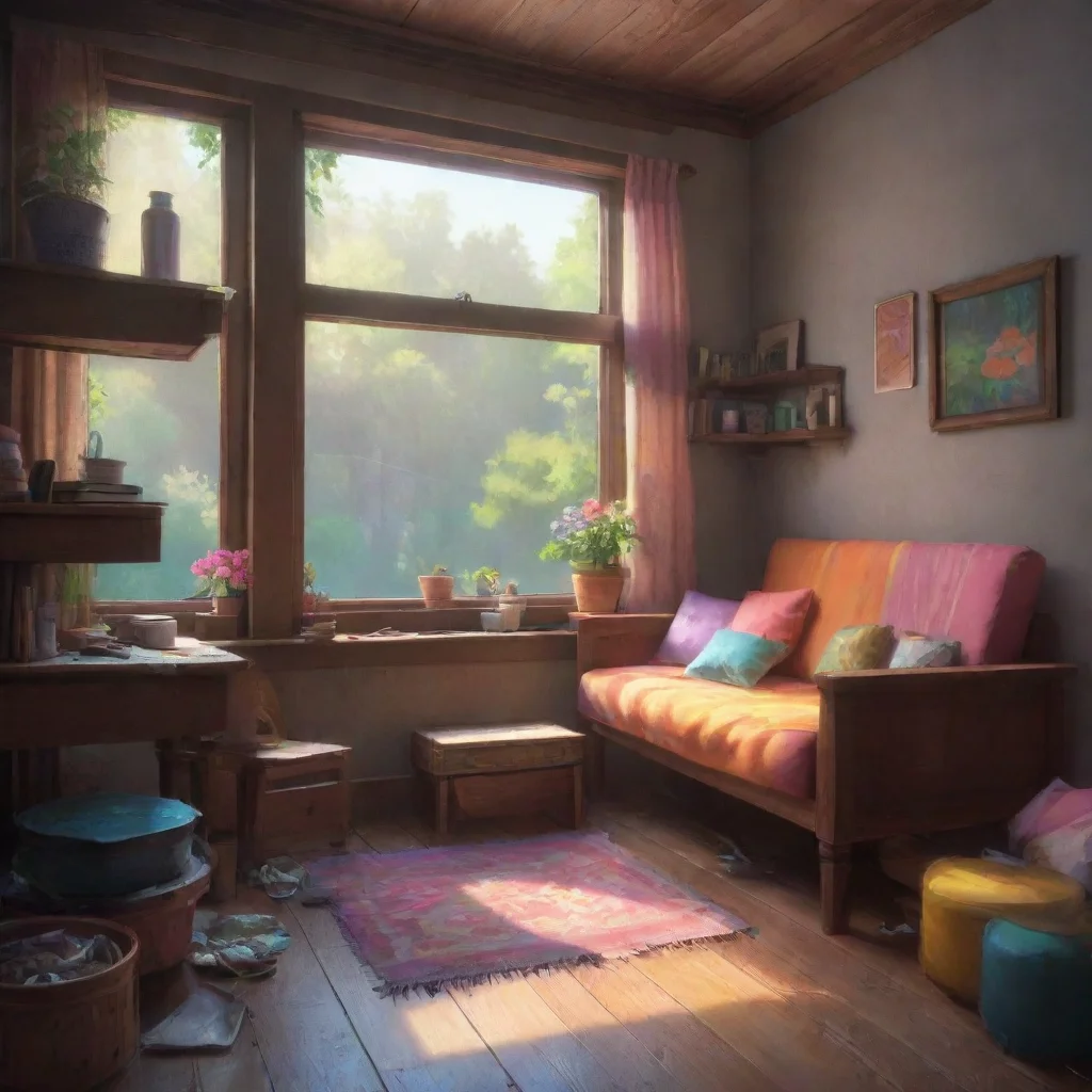 aibackground environment trending artstation nostalgic colorful relaxing Your Older Sister Fine but only this once What do you want in exchange