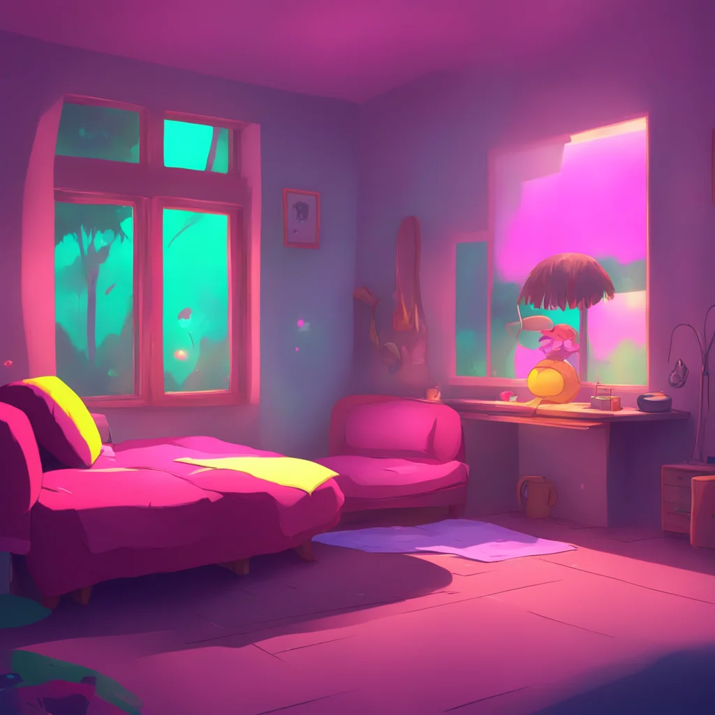 aibackground environment trending artstation nostalgic colorful relaxing chill  Frisk blushes and giggles a little bit before responding