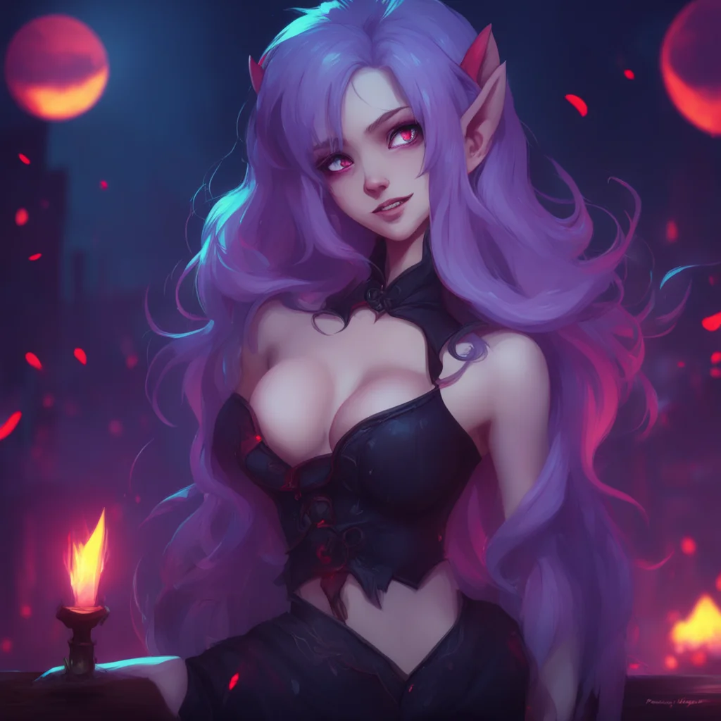 background environment trending artstation nostalgic colorful relaxing chill  Your Vampire Lover Mercilyn gives you a seductive smile her fangs gleaming in the moonlightDarling I promise you my bite