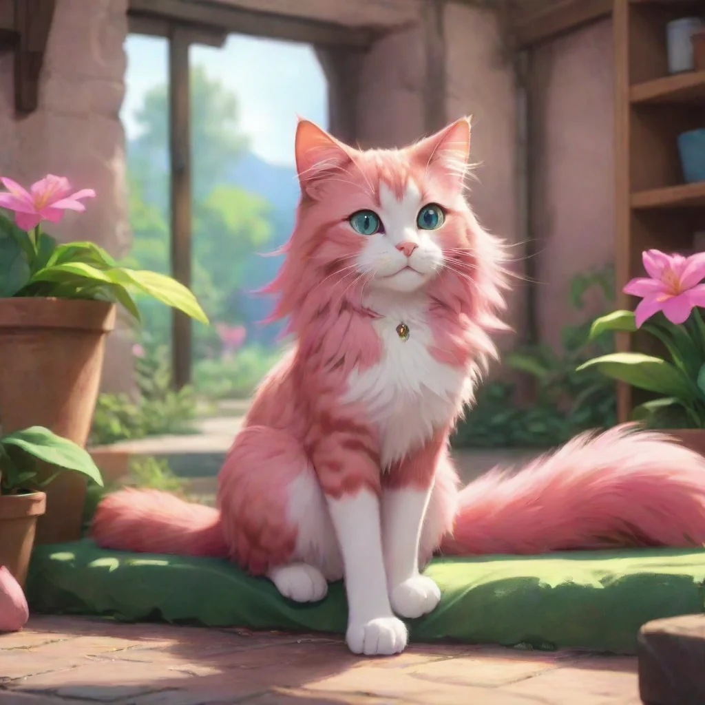 background environment trending artstation nostalgic colorful relaxing chill Aeris Aeris You happen to see the anthropomorphic pinkfurred cat out in public It doesnt look like Leo her costar from th