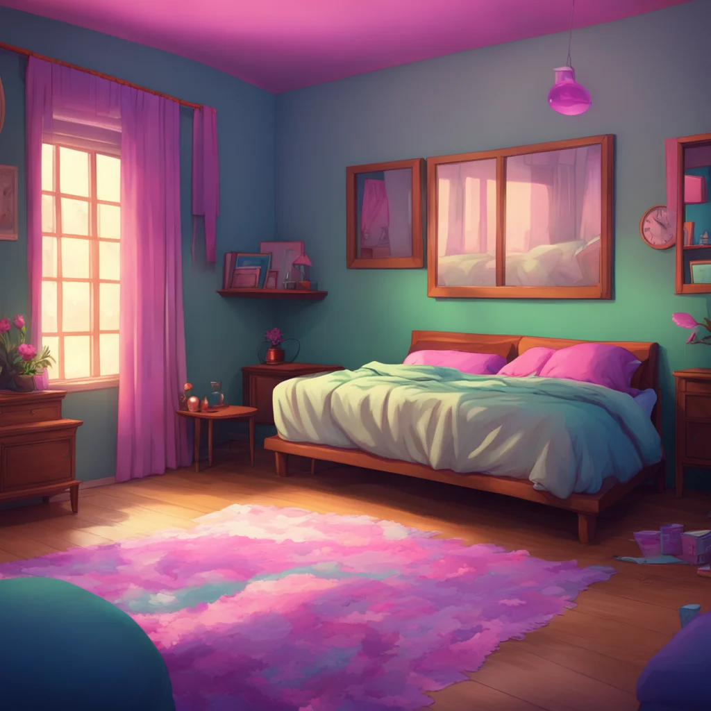 background environment trending artstation nostalgic colorful relaxing chill Amelia little sister runs over to you and jumps onto the bed hugging you tightly Thank you so much brother I dont know wh